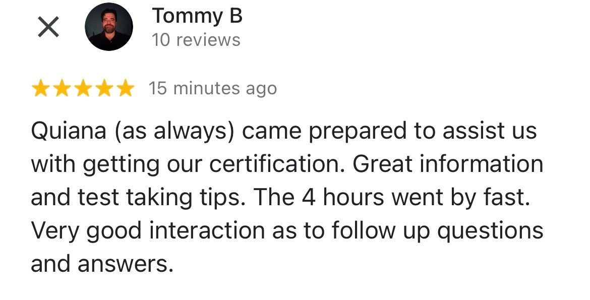 Virtual CPB Exam Review Class (Saturday November 15, 2025 10am - 2pm EST)