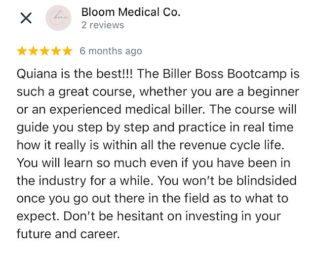 Biller BOSS Bootcamp® (40 CEUs)