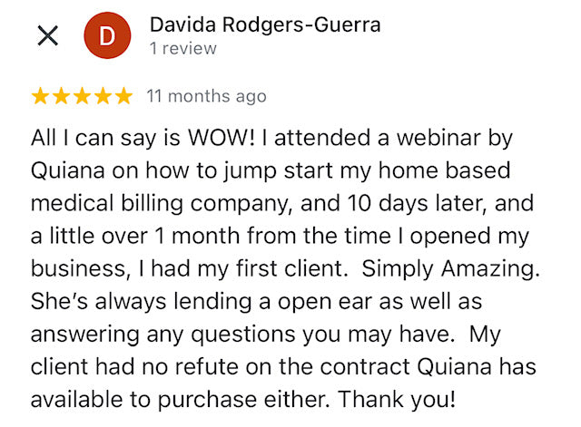 HOW TO START A MEDICAL BILLING BUSINESS FROM HOME! WEBINAR *REPLAY*